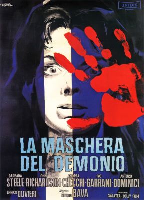 « La maschera del demonio » (1960) de Mario Bava. Affiche italiennee