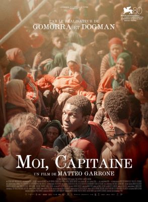 « Moi capitaine » (Io capitano, 2023) de Matteo Garrone. Affiche française