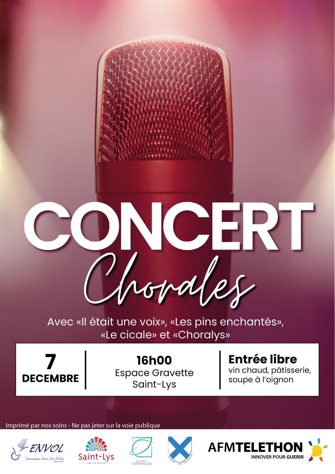 Telethon concert LE CICALE
